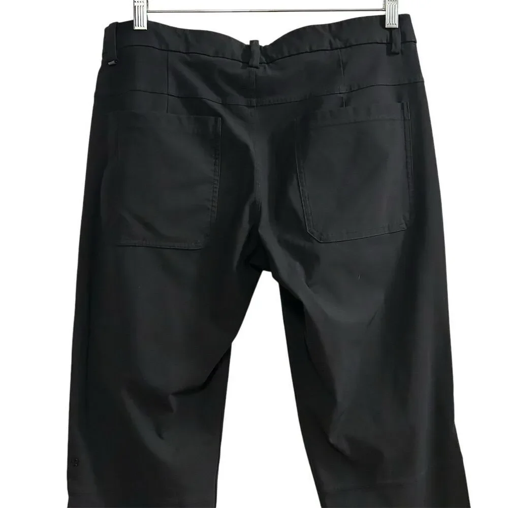 Lululemon Men's Black Slim‎ Fit Dress Pants Size 36 Casual